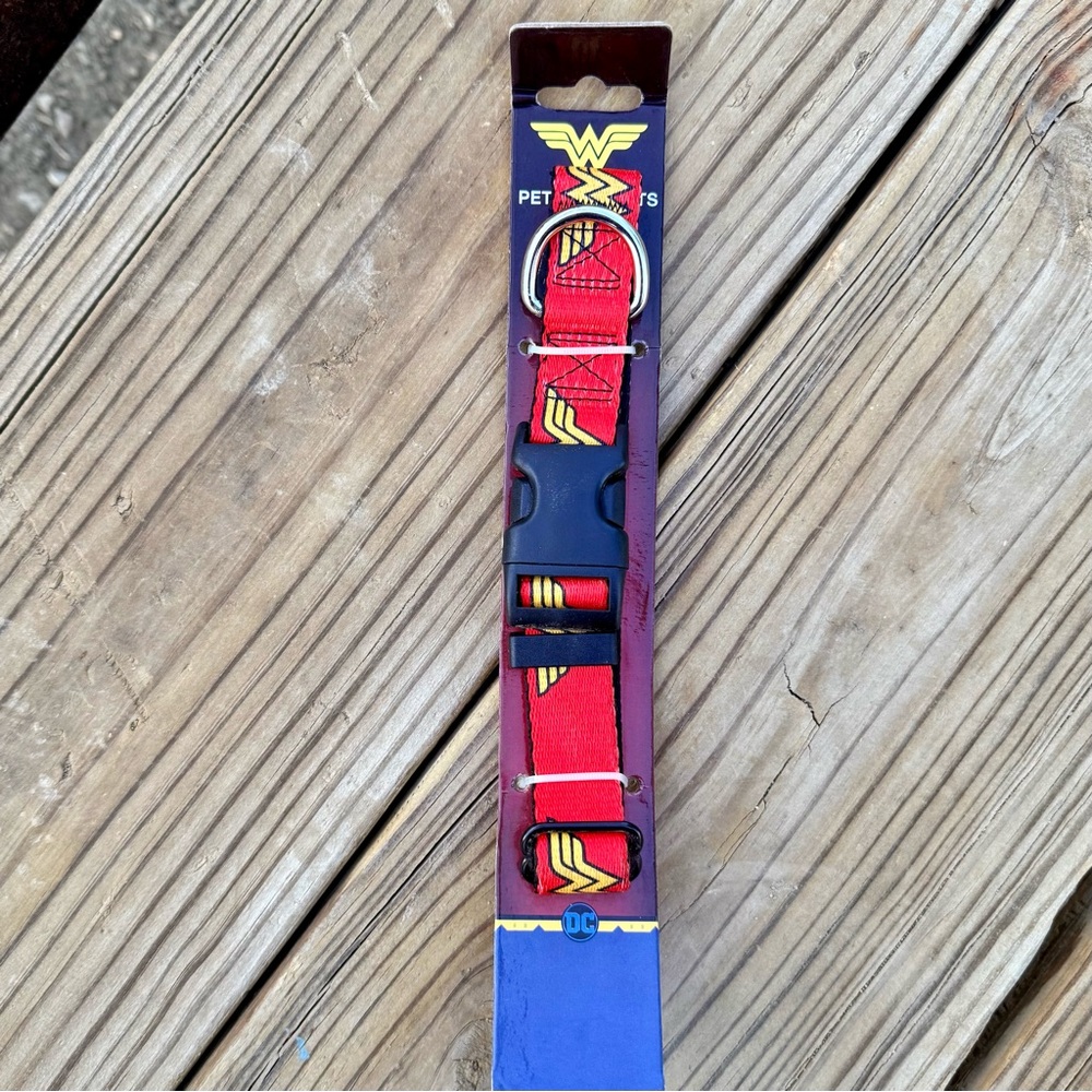 Brand New Wonder Woman Dog Collar
